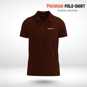 Pk-Polo Shirt Color Dark Sienna