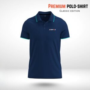 Pk-Polo Shirt Color Navy blue